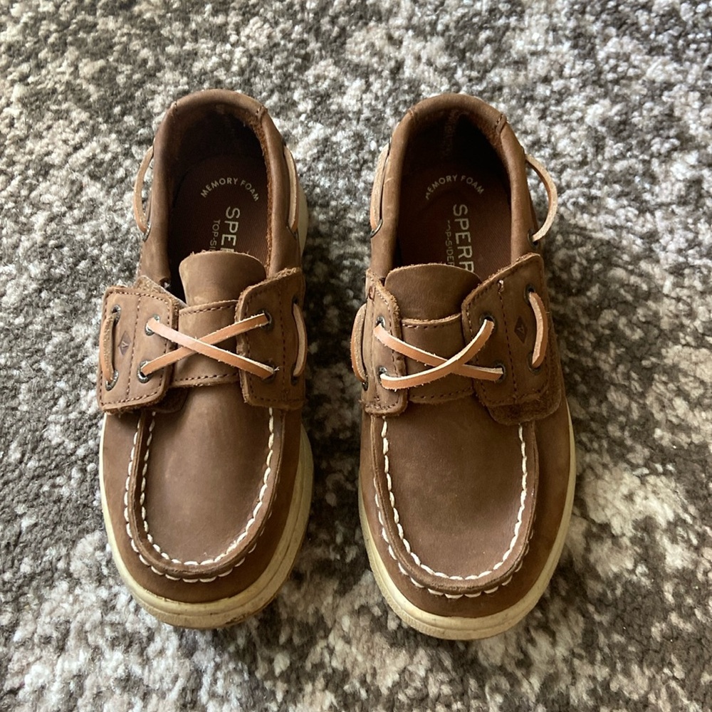 Sperry Top Slider Velcro top - little kids size 11